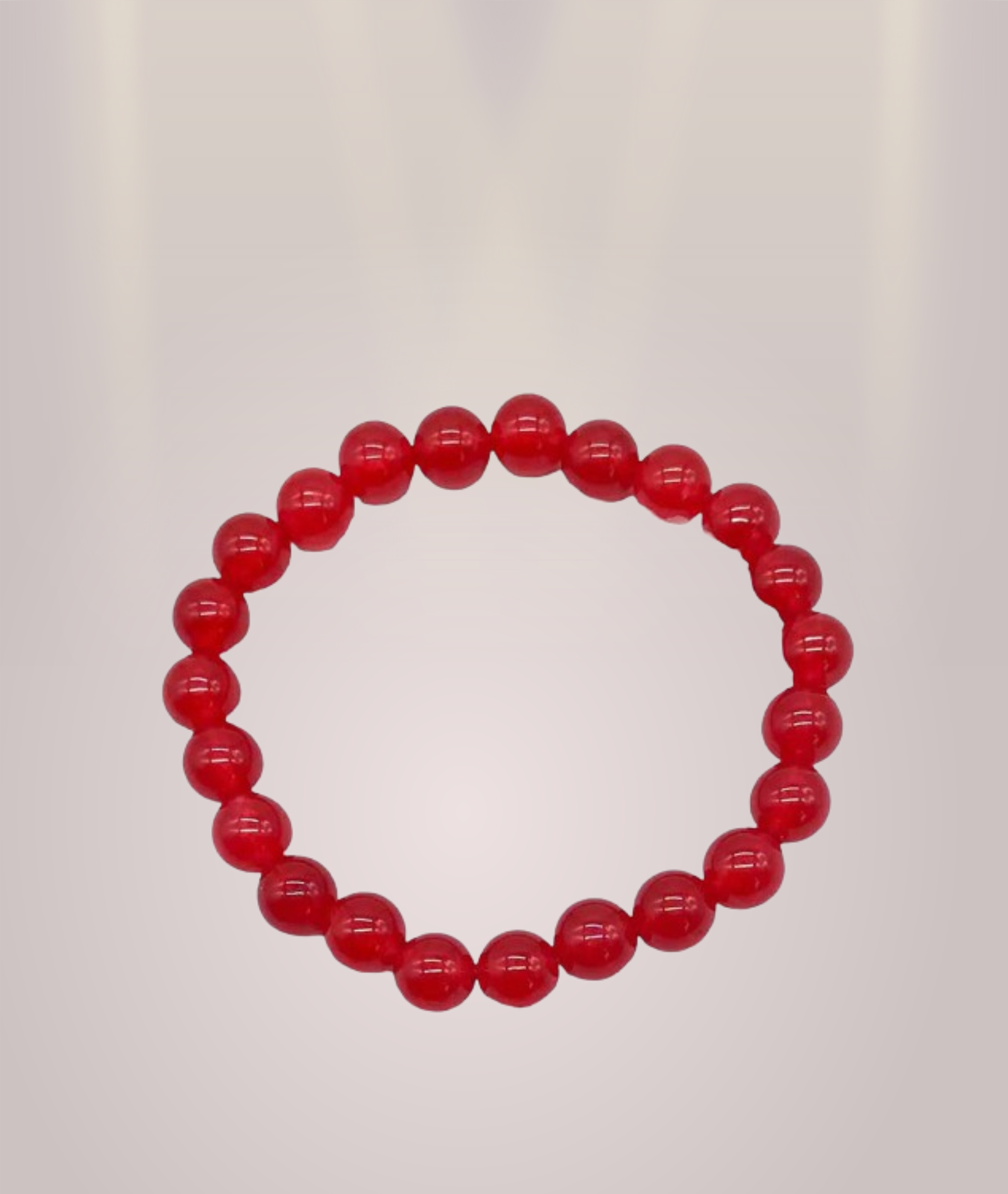 Red Jade Bracelet 8mm